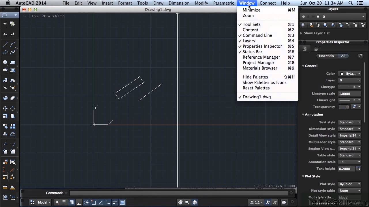 How to display toolbars in autocad